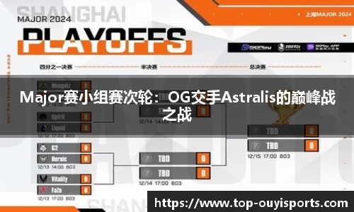 Major赛小组赛次轮：OG交手Astralis的巅峰战之战